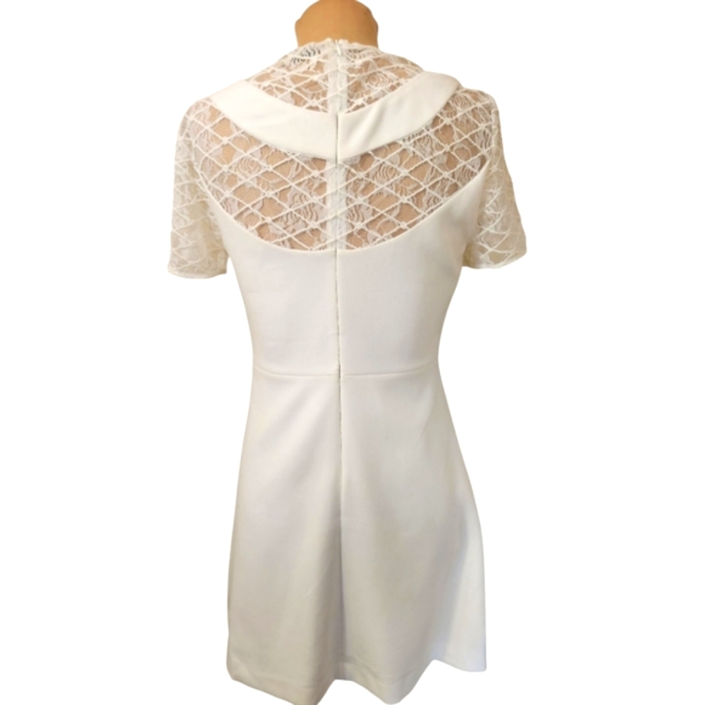 SANDRO PARIS Short Sleeve A-line Cocktail Dress - Size M - Picture 7 of 14